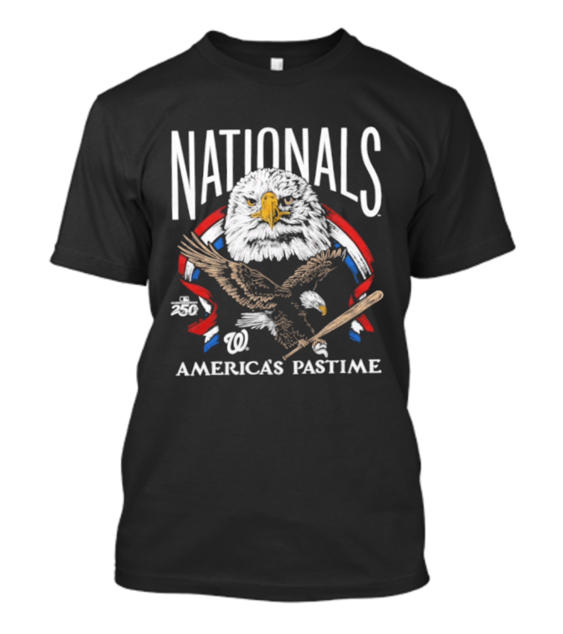 Nationals America's Pastime 250th Celebration Bald Eagle T-Shirt