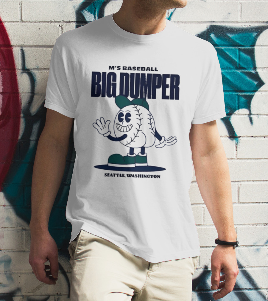 M's Baseball Big Dumper Seattle Washington T-Shirt