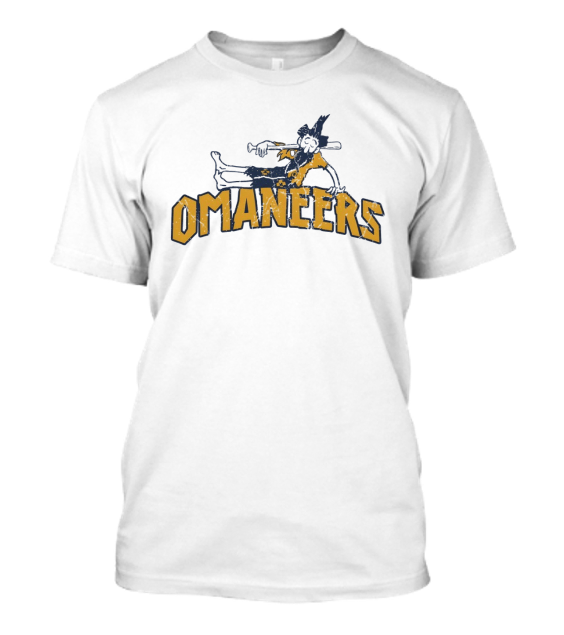 2026 Omaneers West Virginia Mountaineers Casual Character Motif T-Shirt