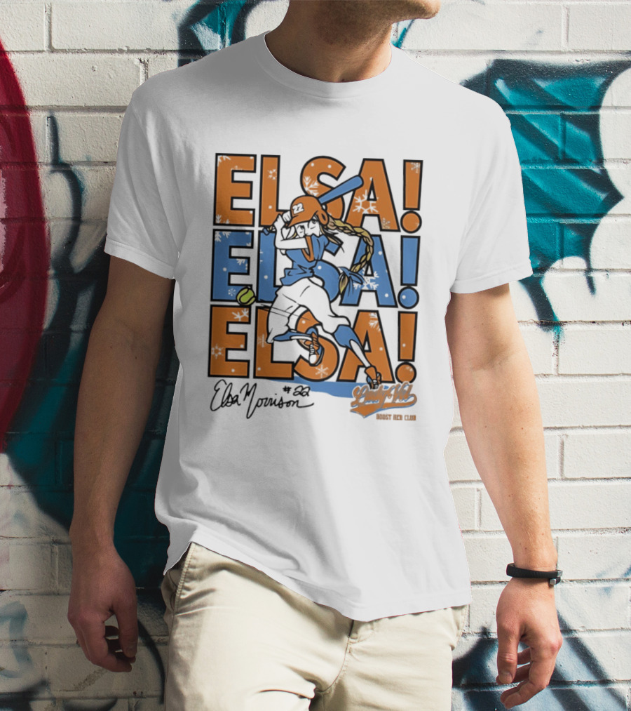 Elsa Morrison Lady Vol Tennessee Elsa 22 Boost Her Club T-Shirt