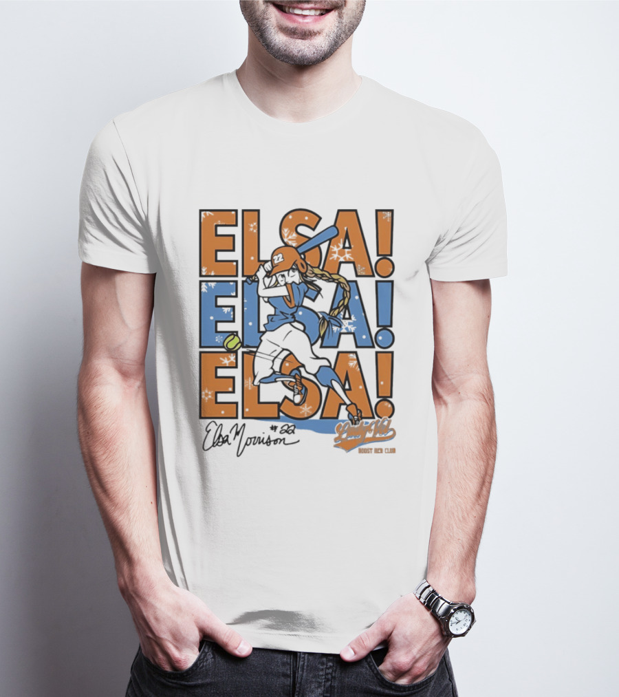 Elsa Morrison Lady Vol Tennessee Elsa 22 Boost Her Club T-Shirt