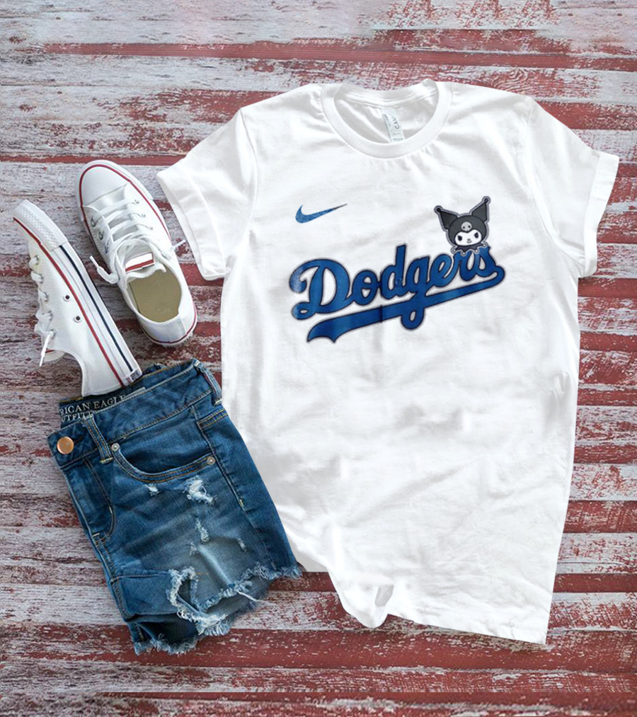 Nike Los Angeles Dodgers Kuromi Collaboration T-Shirt
