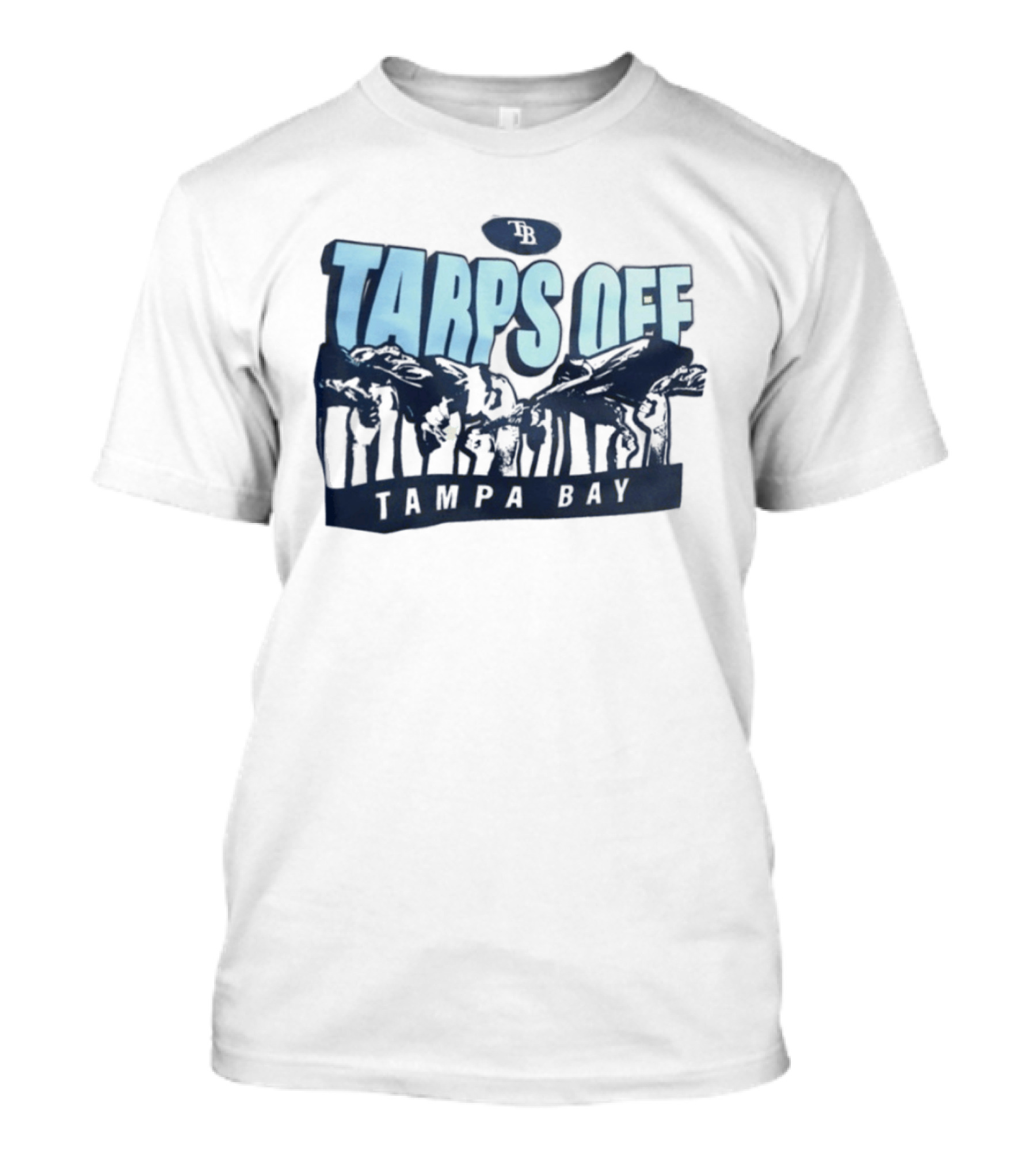 Tampa Bay Tarps Off Baseball Fans T-Shirt
