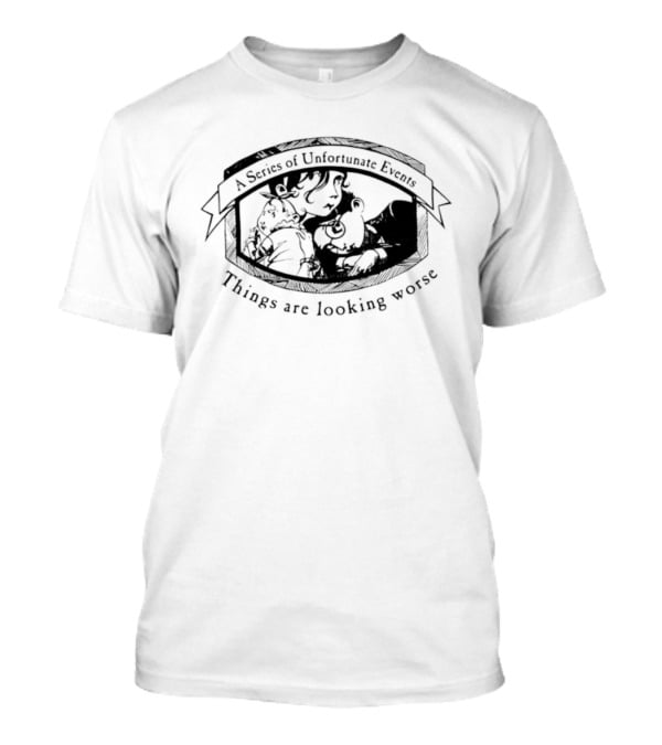 A Series Of Unfortunate Events Brett Helquist Things Are Looking Worse T-Shirt