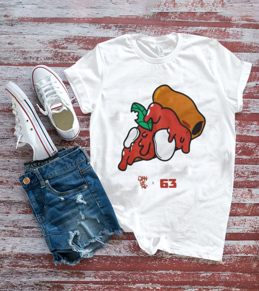 Francesco Bagnaia Ello 2026 X 63 Pizza T-Shirt