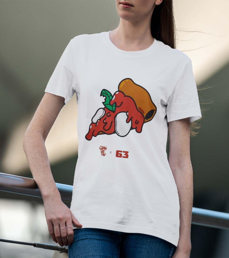 Francesco Bagnaia Ello 2026 X 63 Pizza T-Shirt