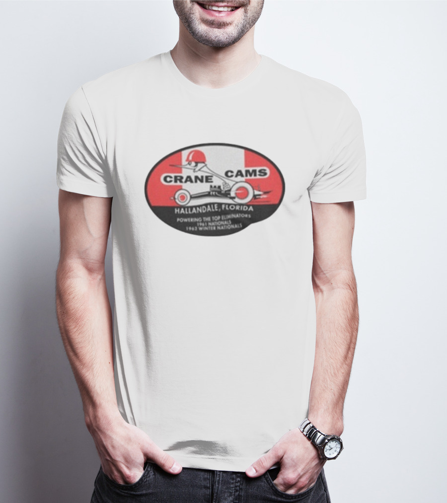 Crane Cams Hallandale Florida 1962 Winter Nationals Eliminator Racing T-Shirt