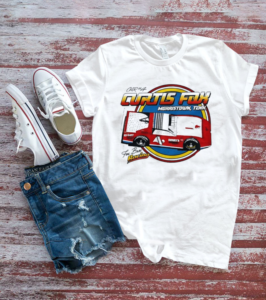 Curtis Fox Morristown Tennessee Fox Bros Racing Car No 4 T-Shirt