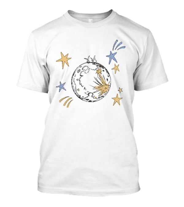 Noah Kahan Orbiter Lyrics Moon And Stars Celestial T-Shirt