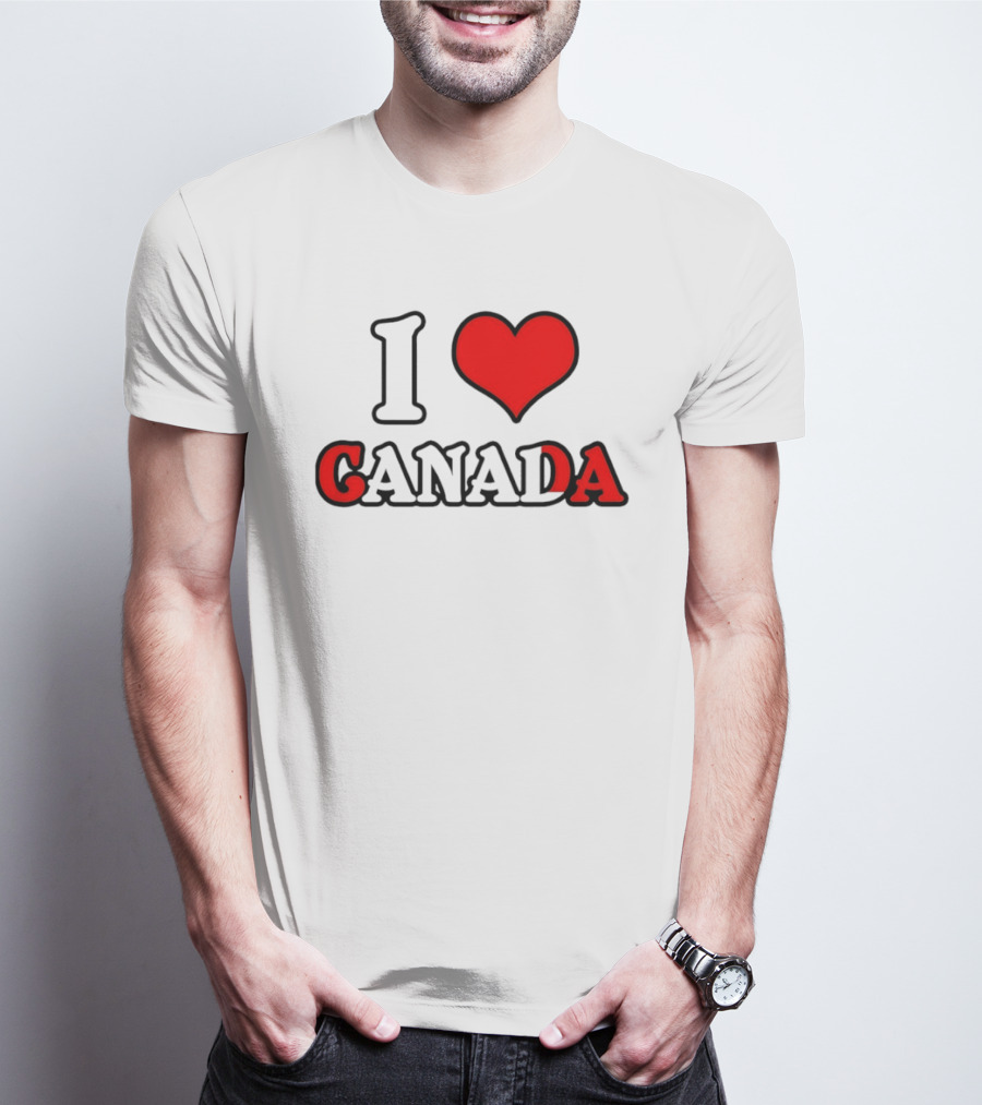 I Heart Canada Love T-Shirt
