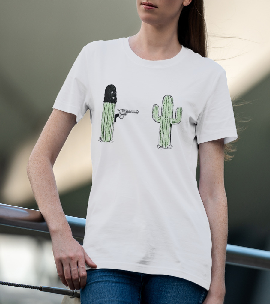 Phil Miller The Last Man On Earth Stick'em Up Cactus Duel T-Shirt