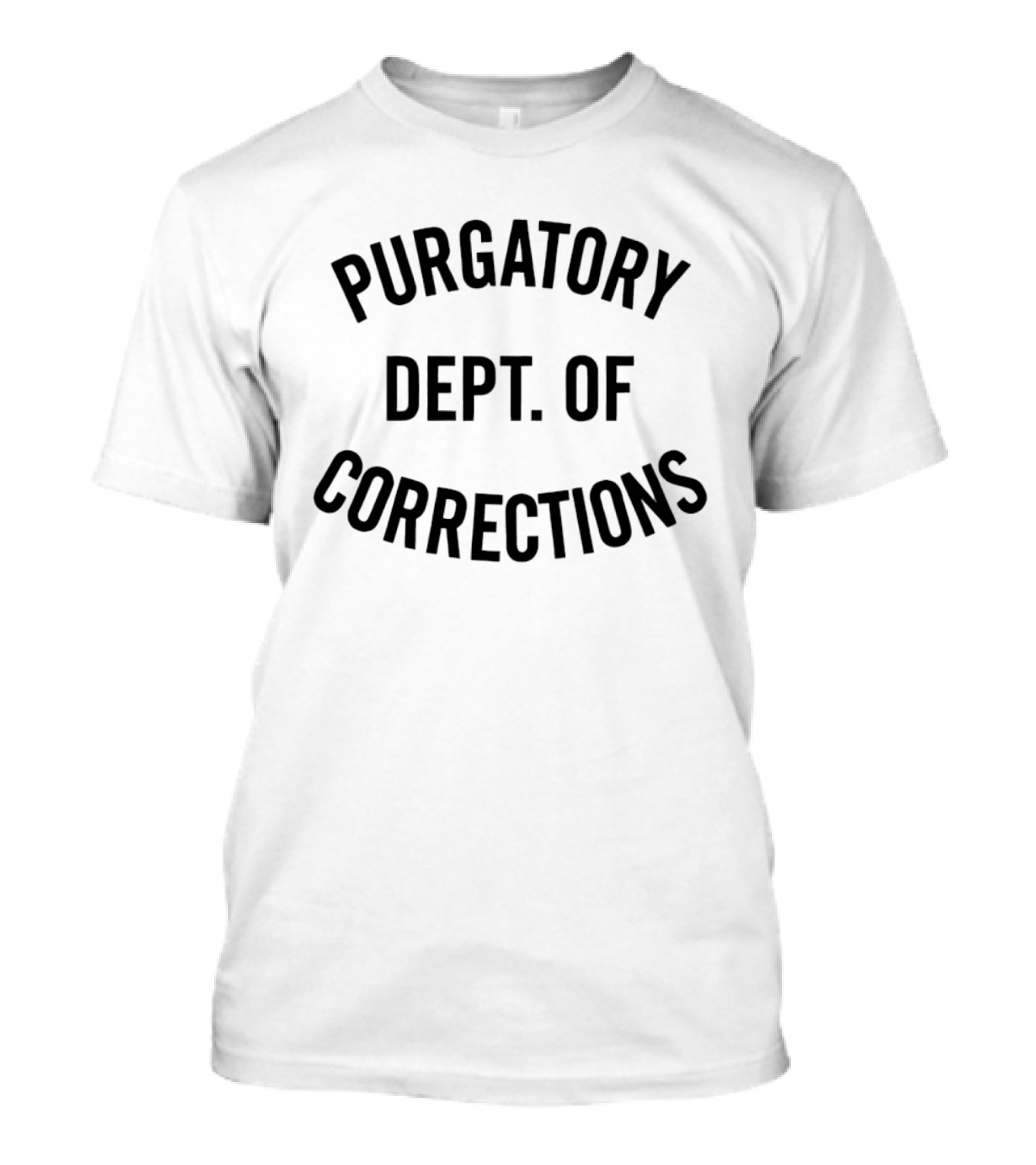 Purgatory Dept Of Corrections Prison T-Shirt