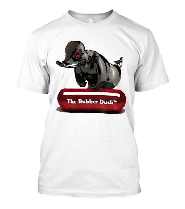 The Rubber Duck Black Chrome Collectible T-Shirt