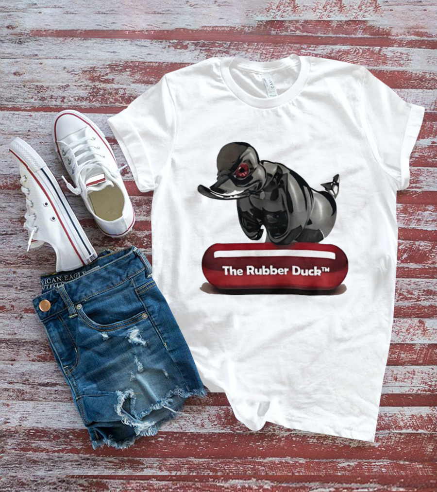 The Rubber Duck Black Chrome Collectible T-Shirt