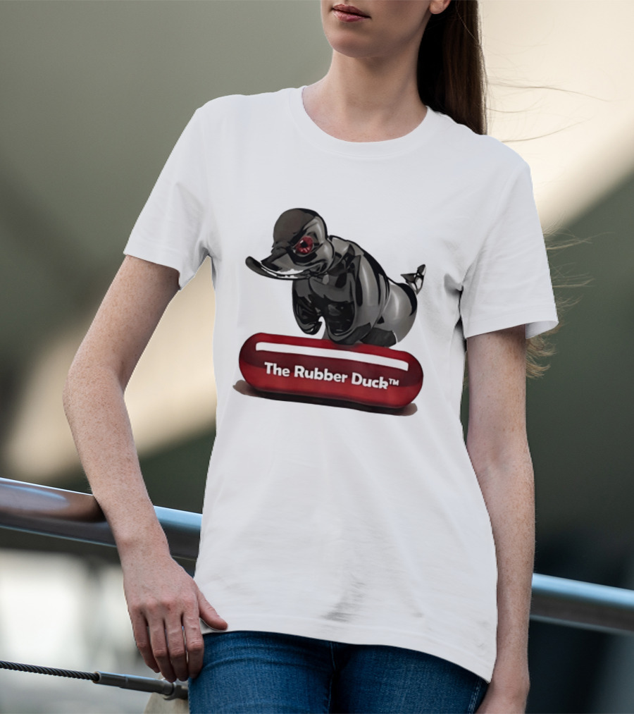The Rubber Duck Black Chrome Collectible T-Shirt