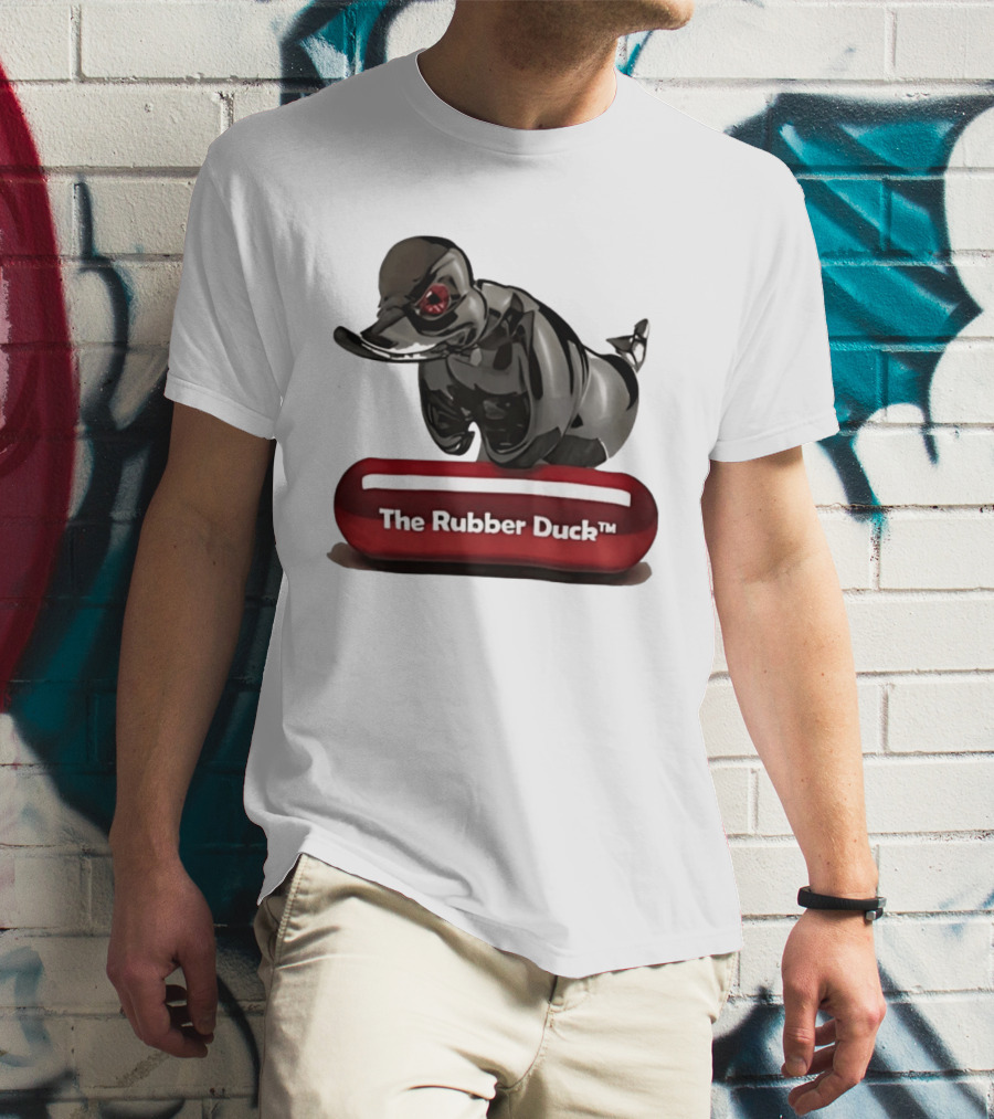 The Rubber Duck Black Chrome Collectible T-Shirt