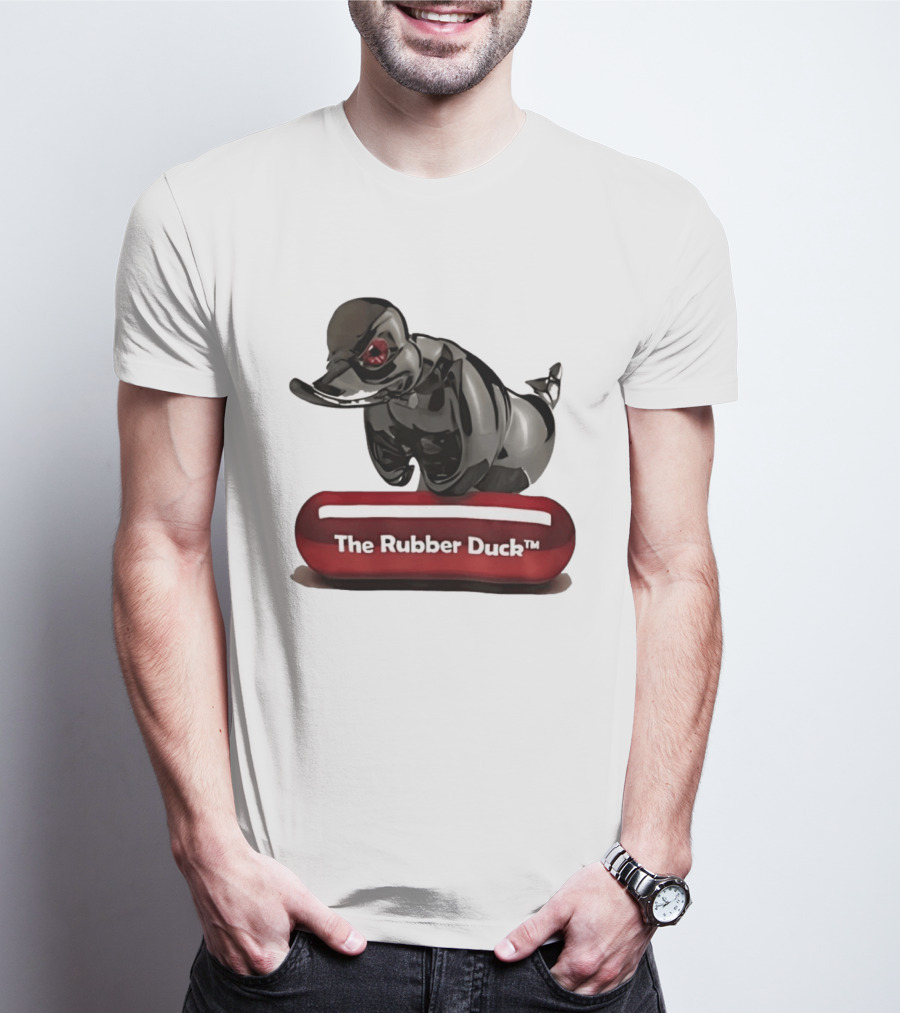The Rubber Duck Black Chrome Collectible T-Shirt