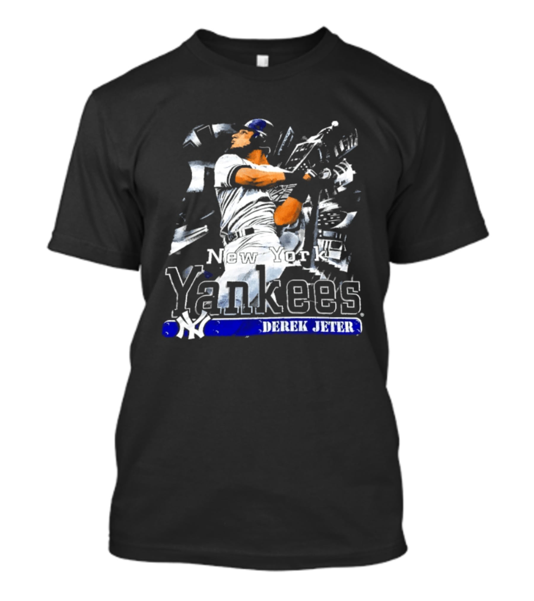 Yankees Derek Jeter Career Highlights New York Baseball Legend T-Shirt