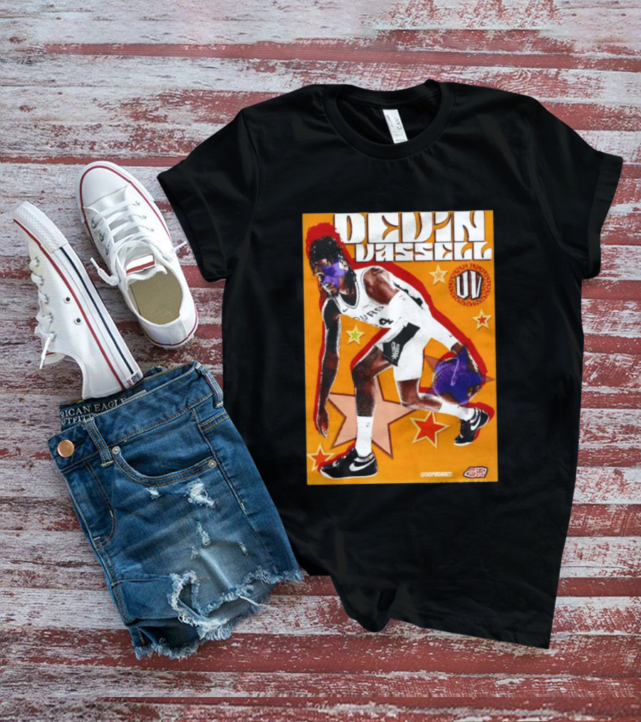 Devin Vassell San Antonio Spurs Basketball Star Orange T-Shirt