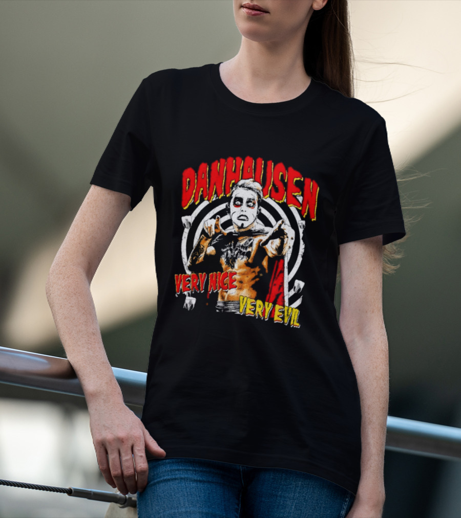 Danhausen Very Nice Very Evil Professional Wrestling T-Shirt