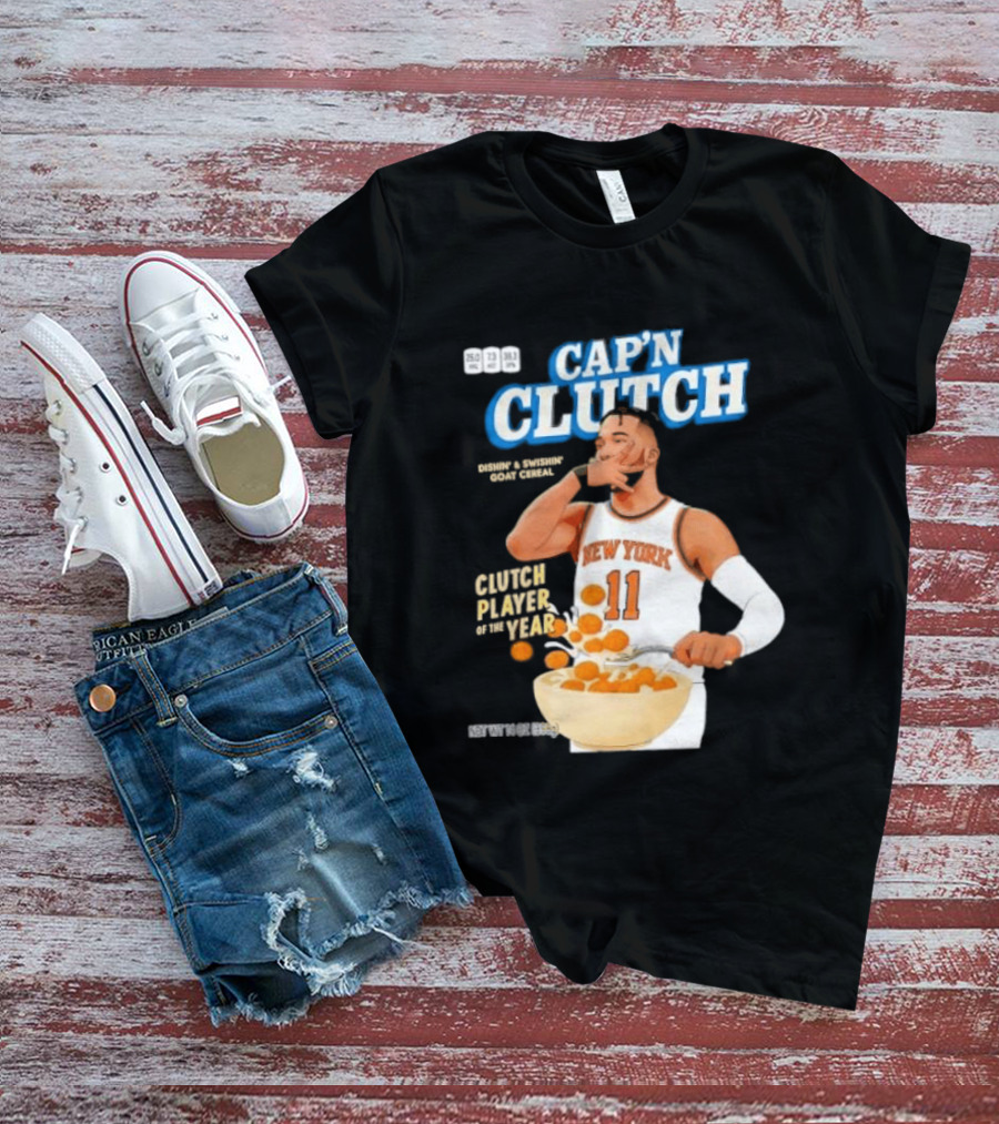 Cap'n Clutch New York Eleven Clutch Player Of The Year T-Shirt