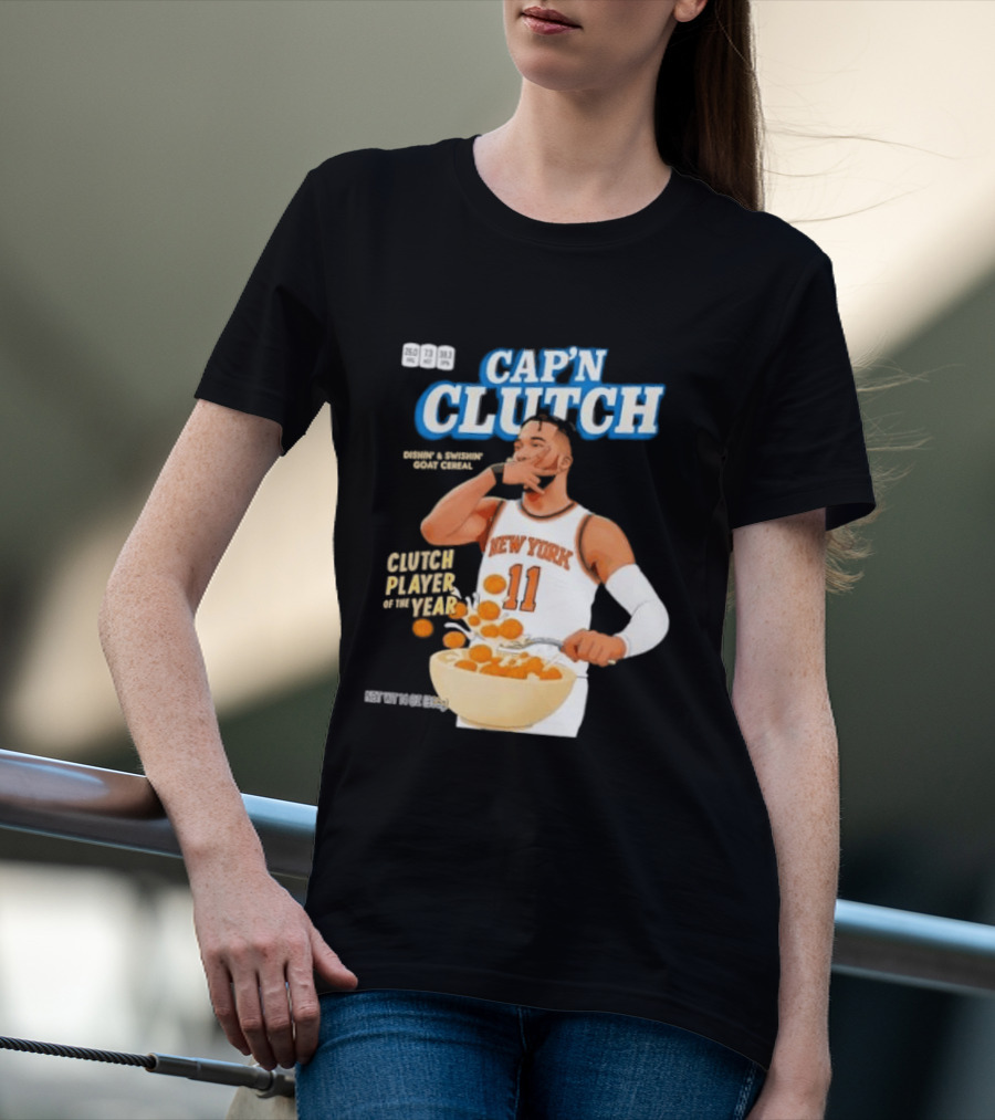Cap'n Clutch New York Eleven Clutch Player Of The Year T-Shirt