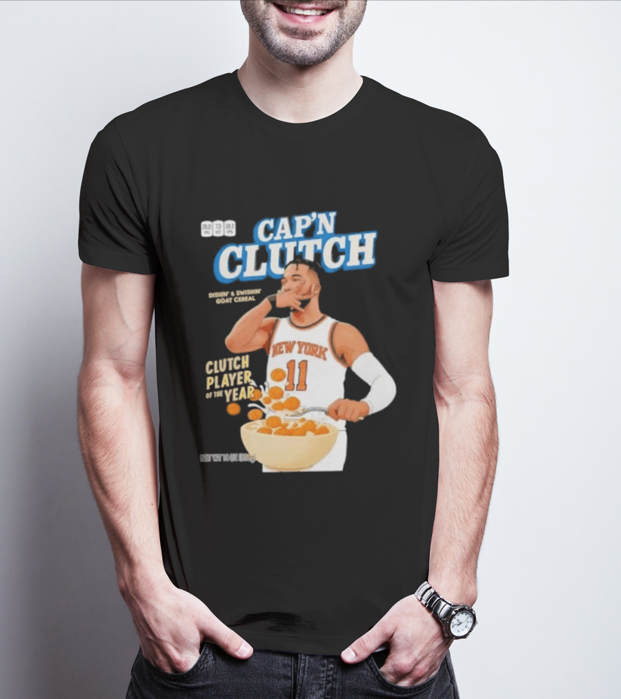 Cap'n Clutch New York Eleven Clutch Player Of The Year T-Shirt
