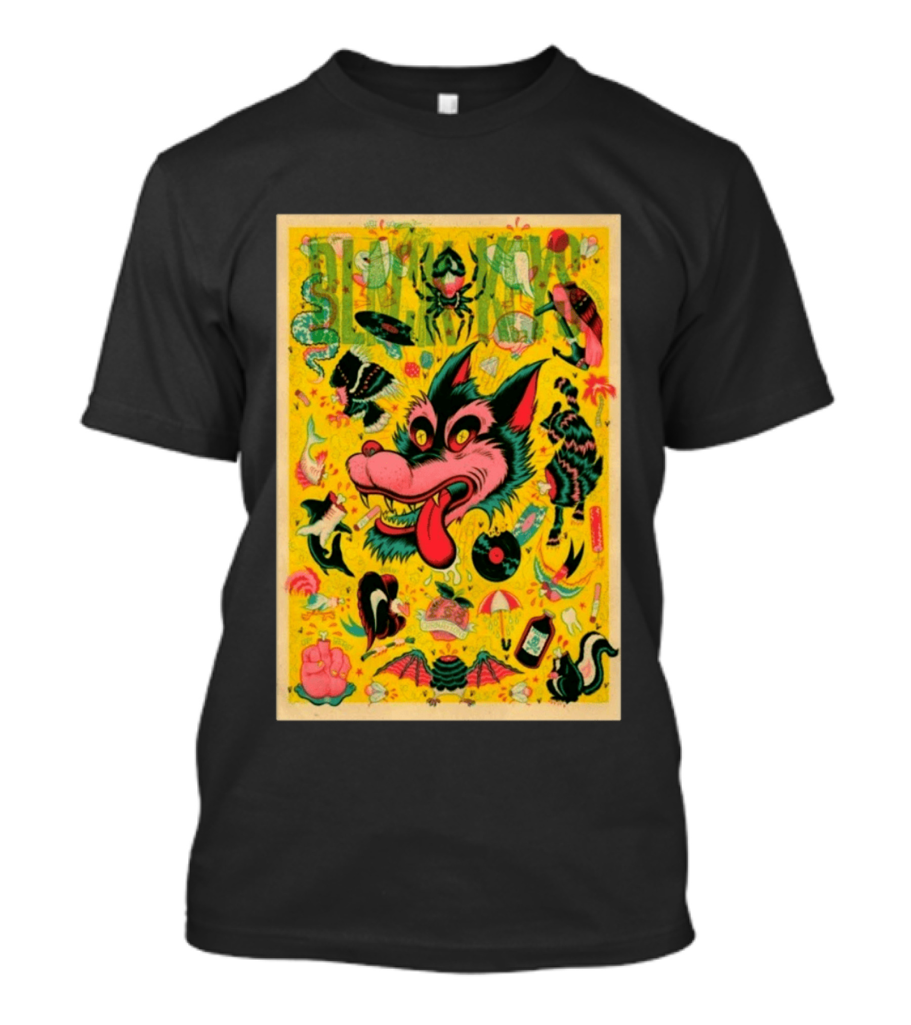 The Black Keys Carnation WA May 29 30 2026 Wolf Spider Vinyl Record T-Shirt