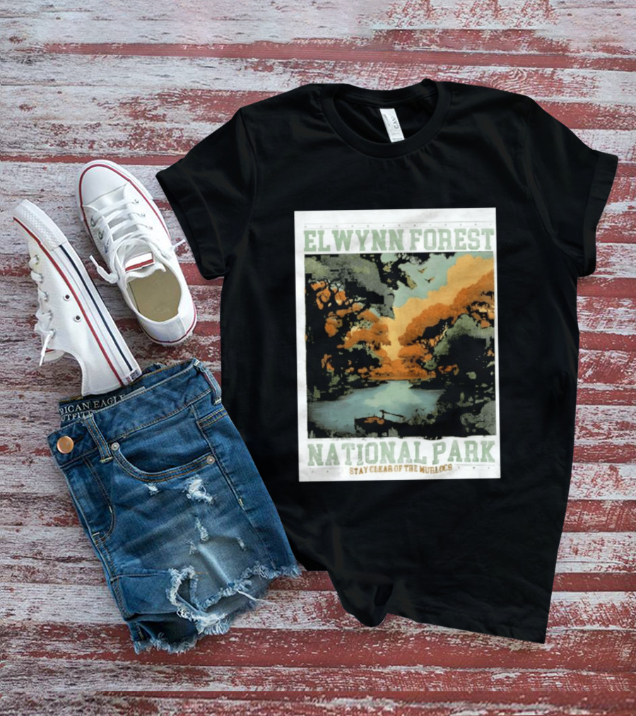Elwynn Forest National Park Stay Clear Of The Murlocs T-Shirt