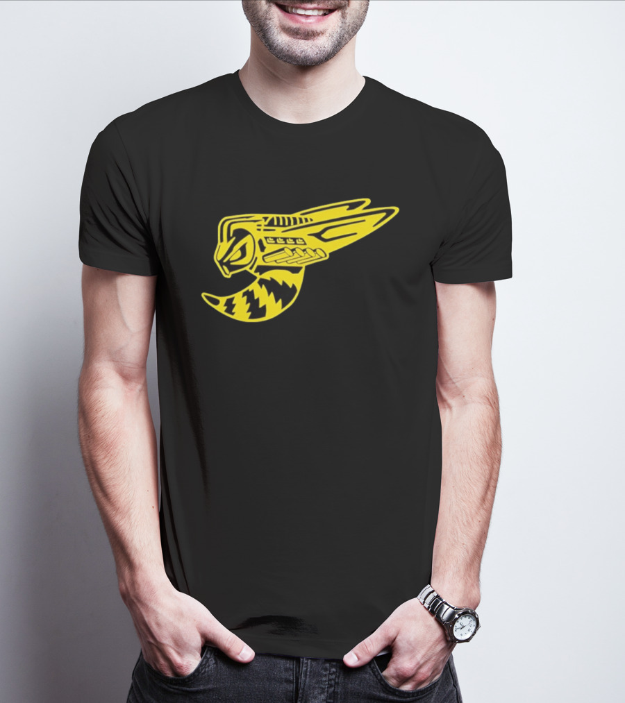 Supercharged Hornet Racing Style Yellow Black Hornet T-Shirt