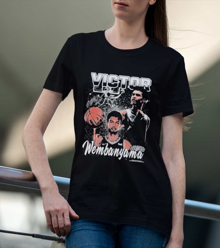 Victor Wembanyama San Antonio Spurs Nike Basketball T-Shirt