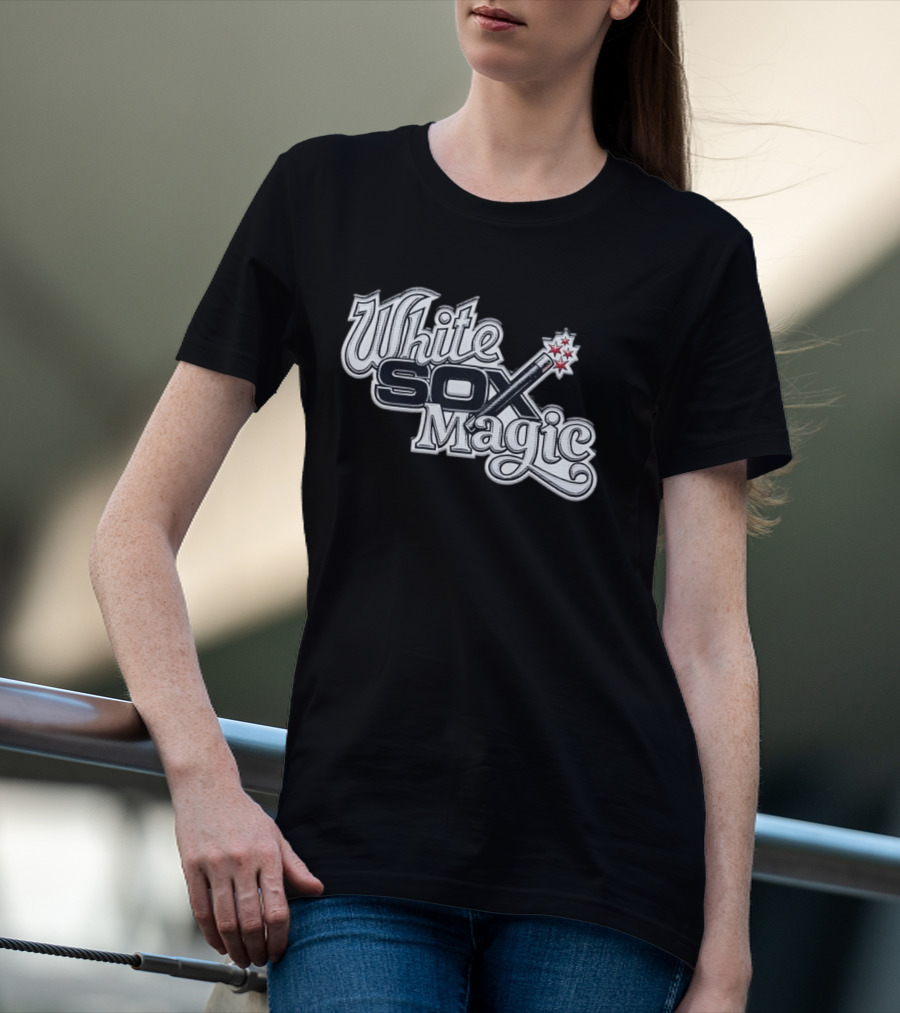 White Sox Magic Wand With Stars T-Shirt