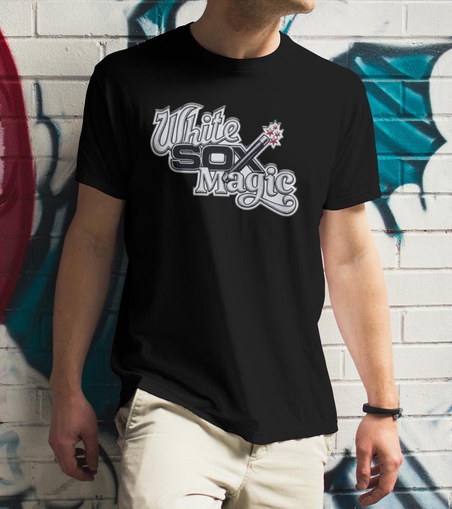 White Sox Magic Wand With Stars T-Shirt