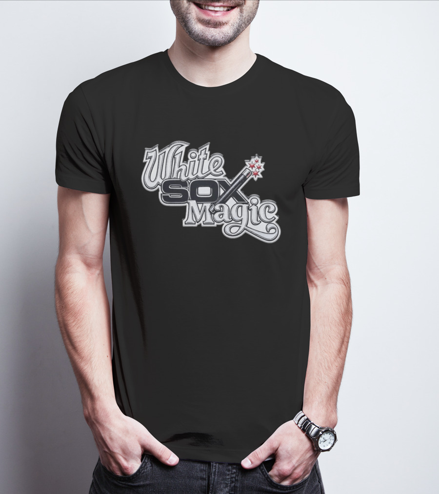 White Sox Magic Wand With Stars T-Shirt