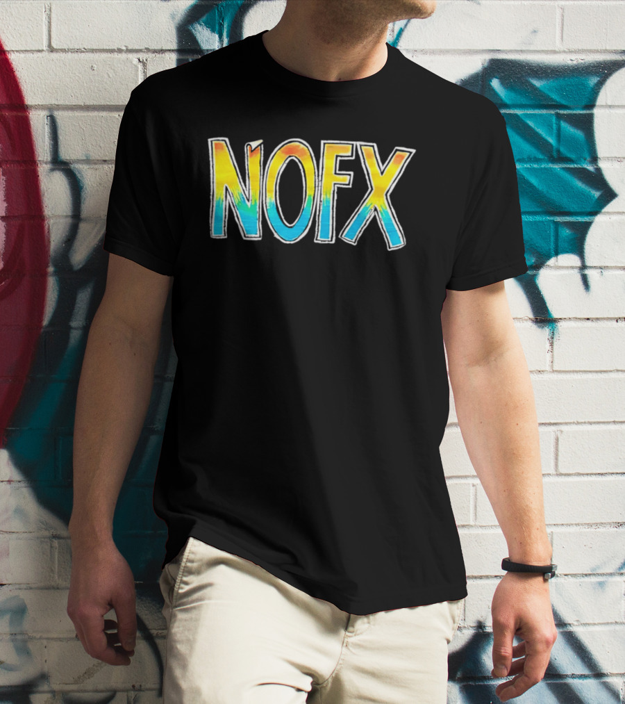 NOFX Gradient Tie Dye Band T-Shirt
