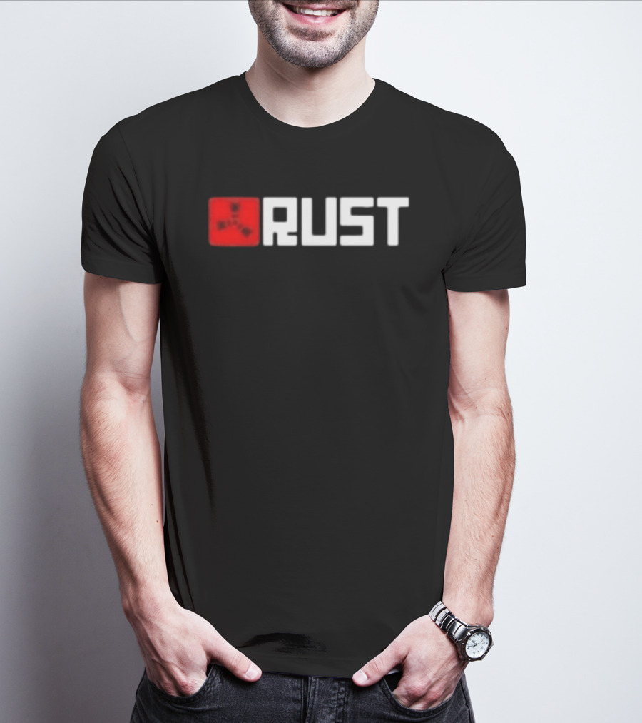 Rust Trust Issues Radiation Symbol Gaming T-Shirt