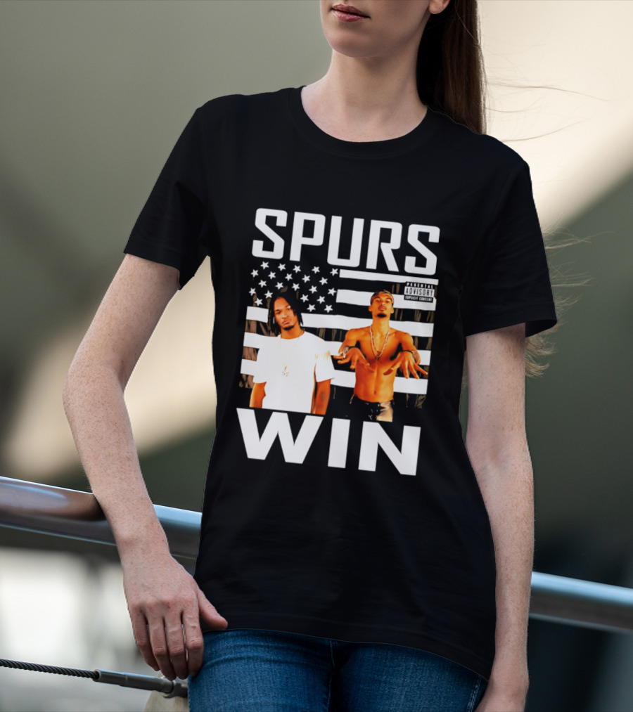 Victor Wembanyama Stephon Castle Spurs Win Outkast Stankonia T-Shirt