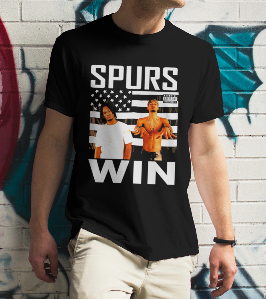 Victor Wembanyama Stephon Castle Spurs Win Outkast Stankonia T-Shirt