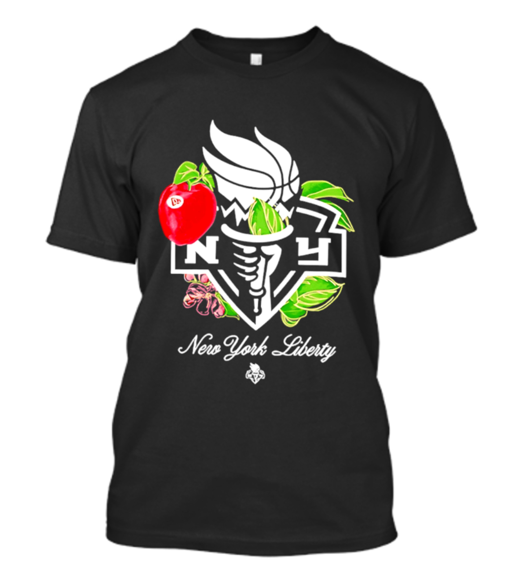 New York Liberty Floral Fruit Capsule Collection T-Shirt