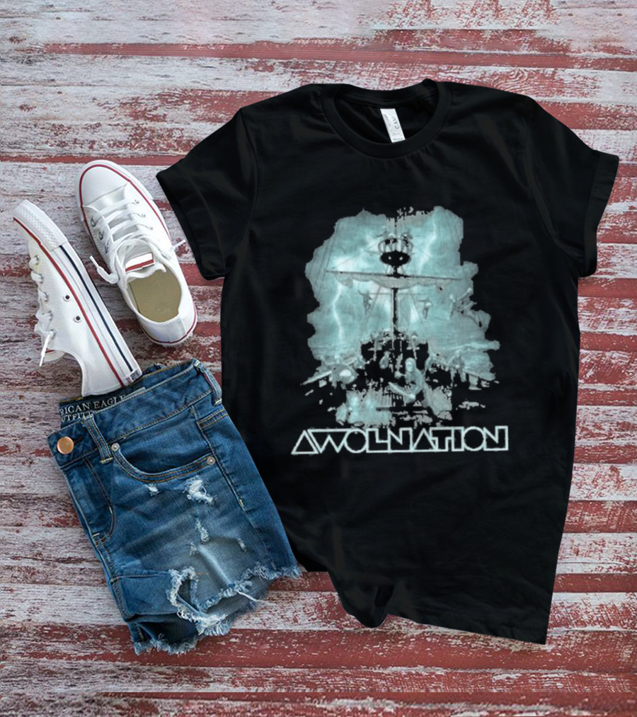 Awolnation Shiprocked Ocean Adventure Skull T-Shirt