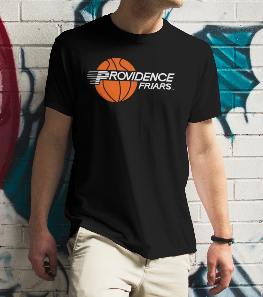 Providence Friars Basketball Orange Ball T-Shirt