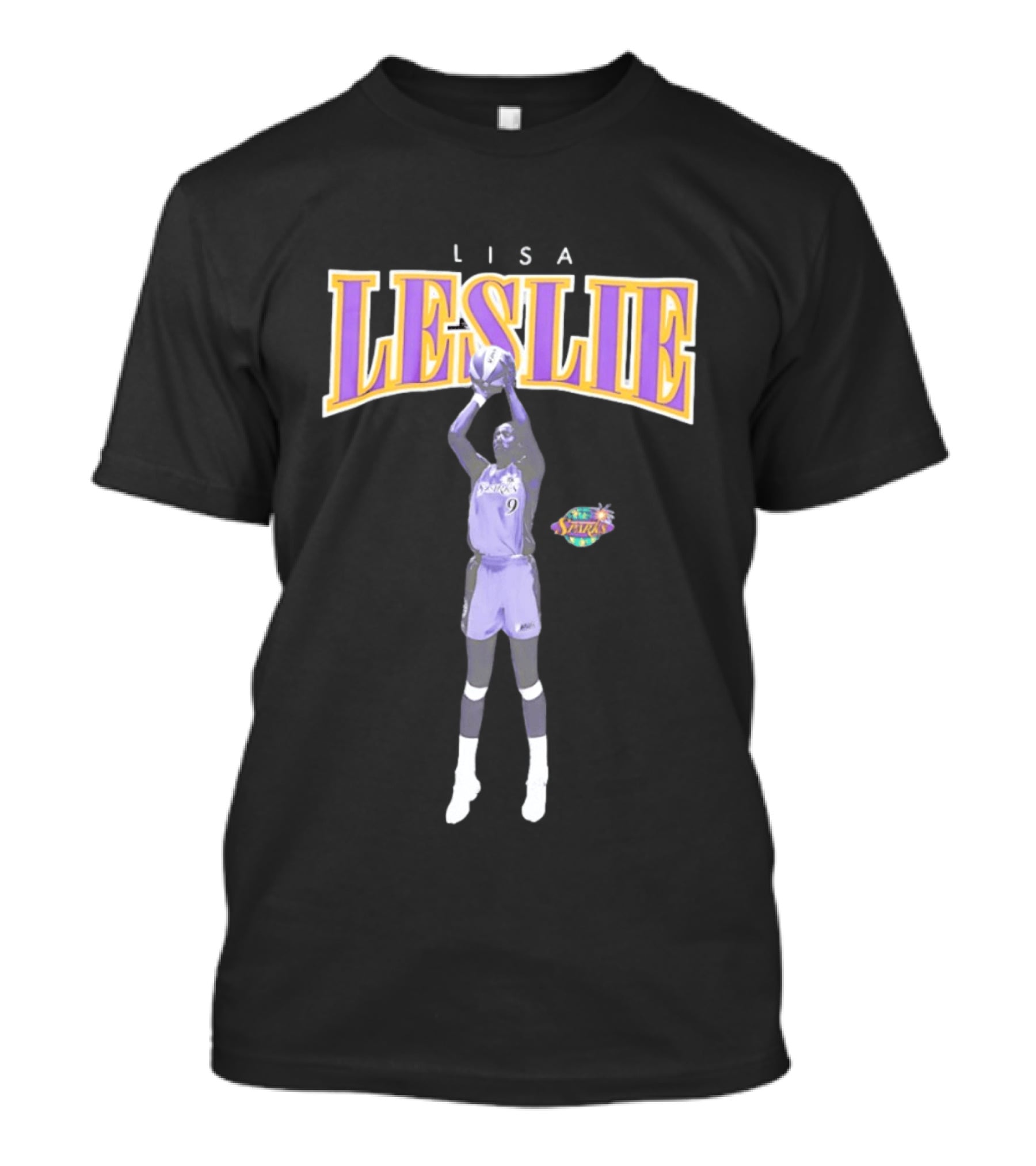 Lisa Leslie Los Angeles Sparks Basketball Legends T-Shirt