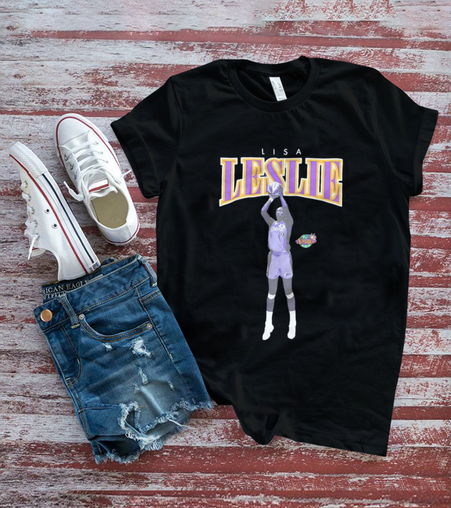 Lisa Leslie Los Angeles Sparks Basketball Legends T-Shirt