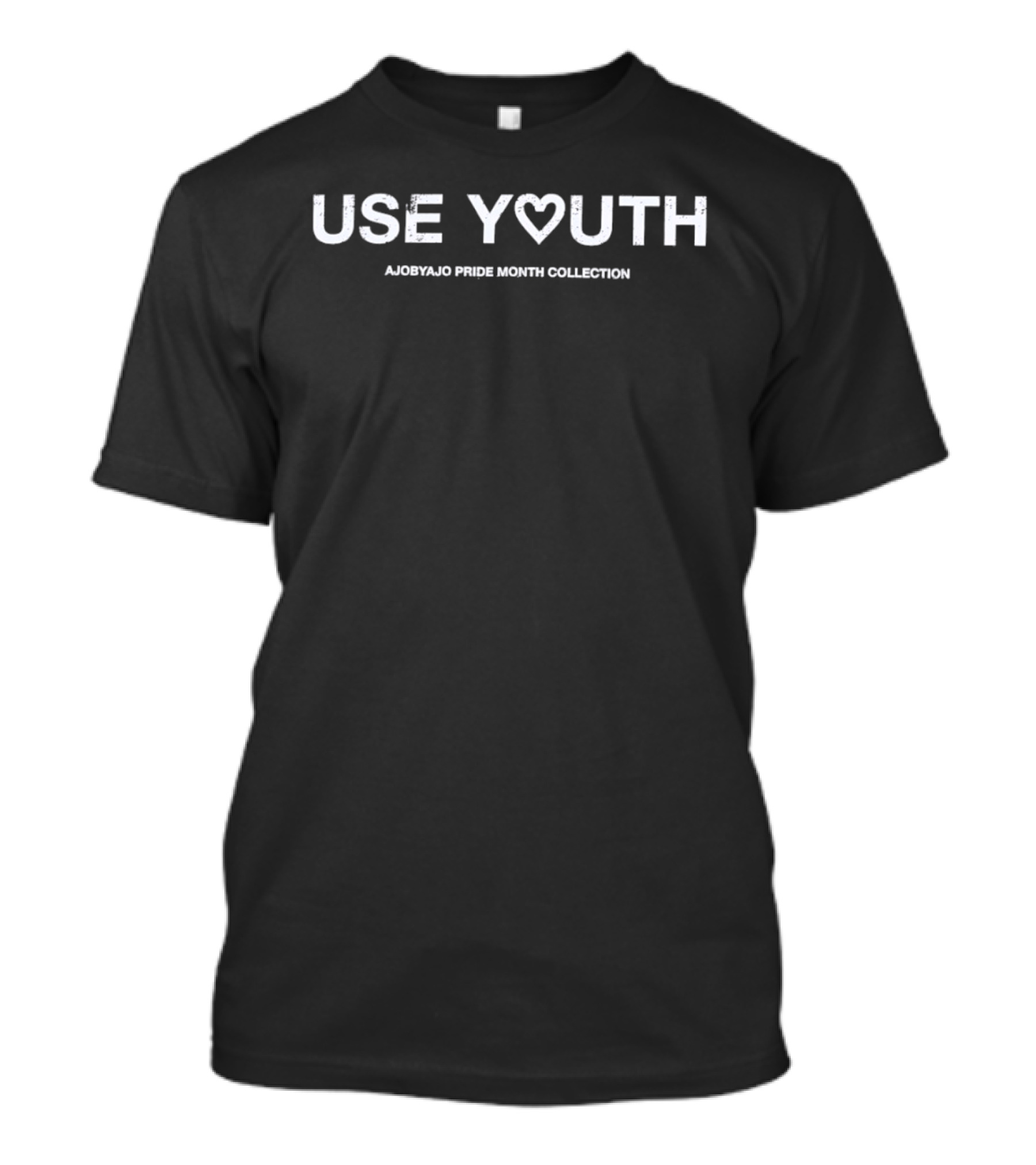 Use Youth Ajobyajo Pride Month Collection Heart T-Shirt