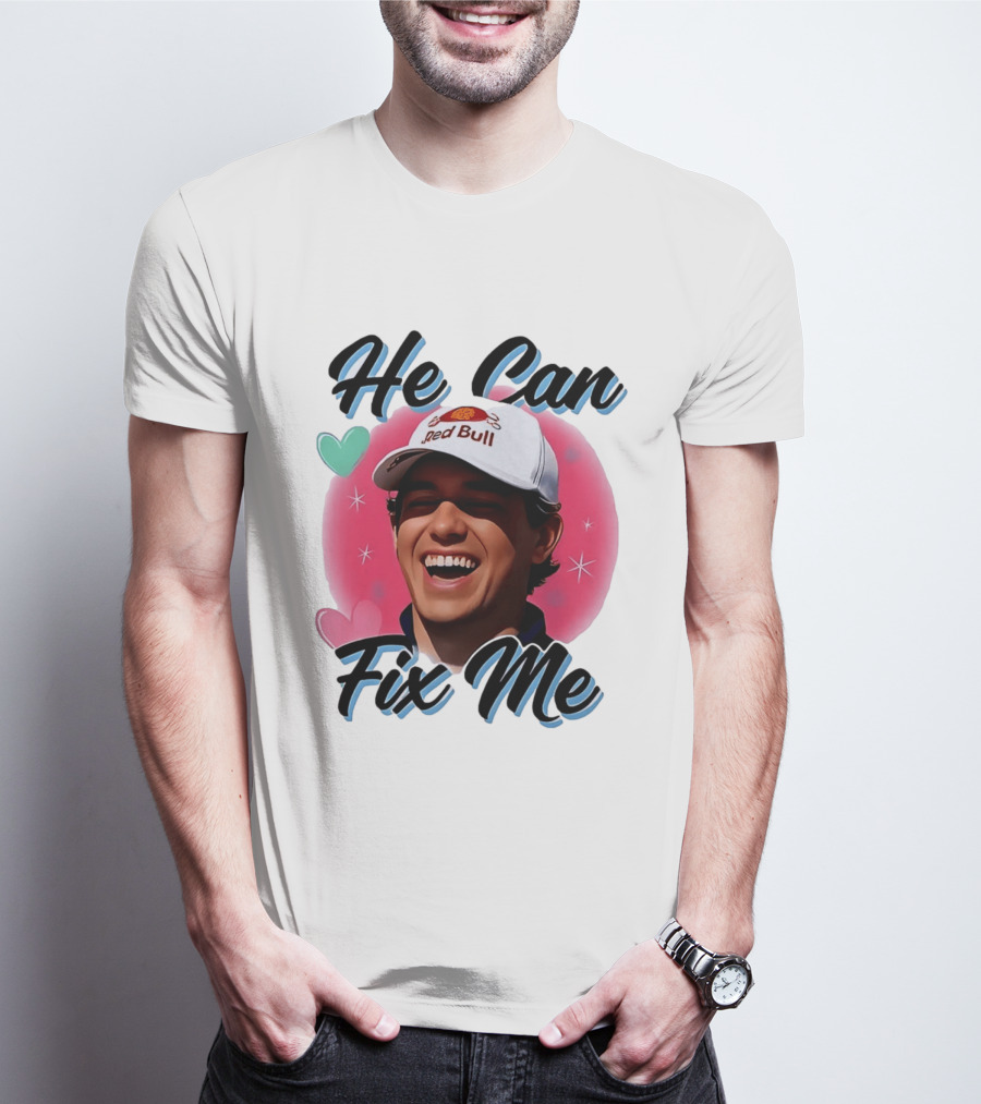 He Can Fix Me Jett Lawrence Red Bull Cap T-Shirt