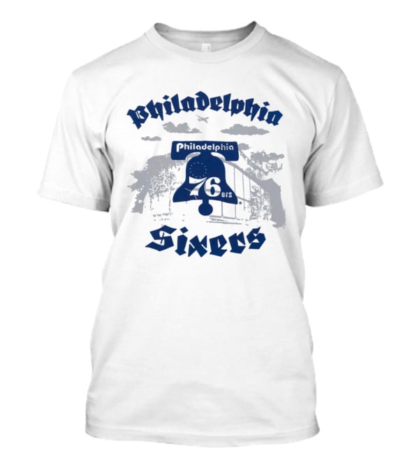 Philadelphia 76 Sixers Liberty Bell 76ers Basketball T-Shirt
