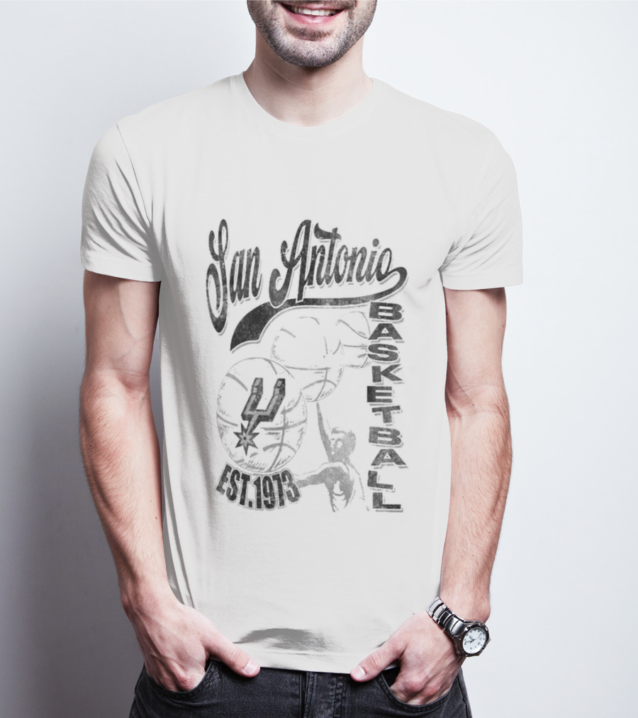 San Antonio Spurs Youth Outerstuff Snoopy Basketball Peanuts Collaboration T-Shirt