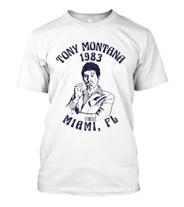 Tony Montana 1983 Scarface Miami FL T-Shirt