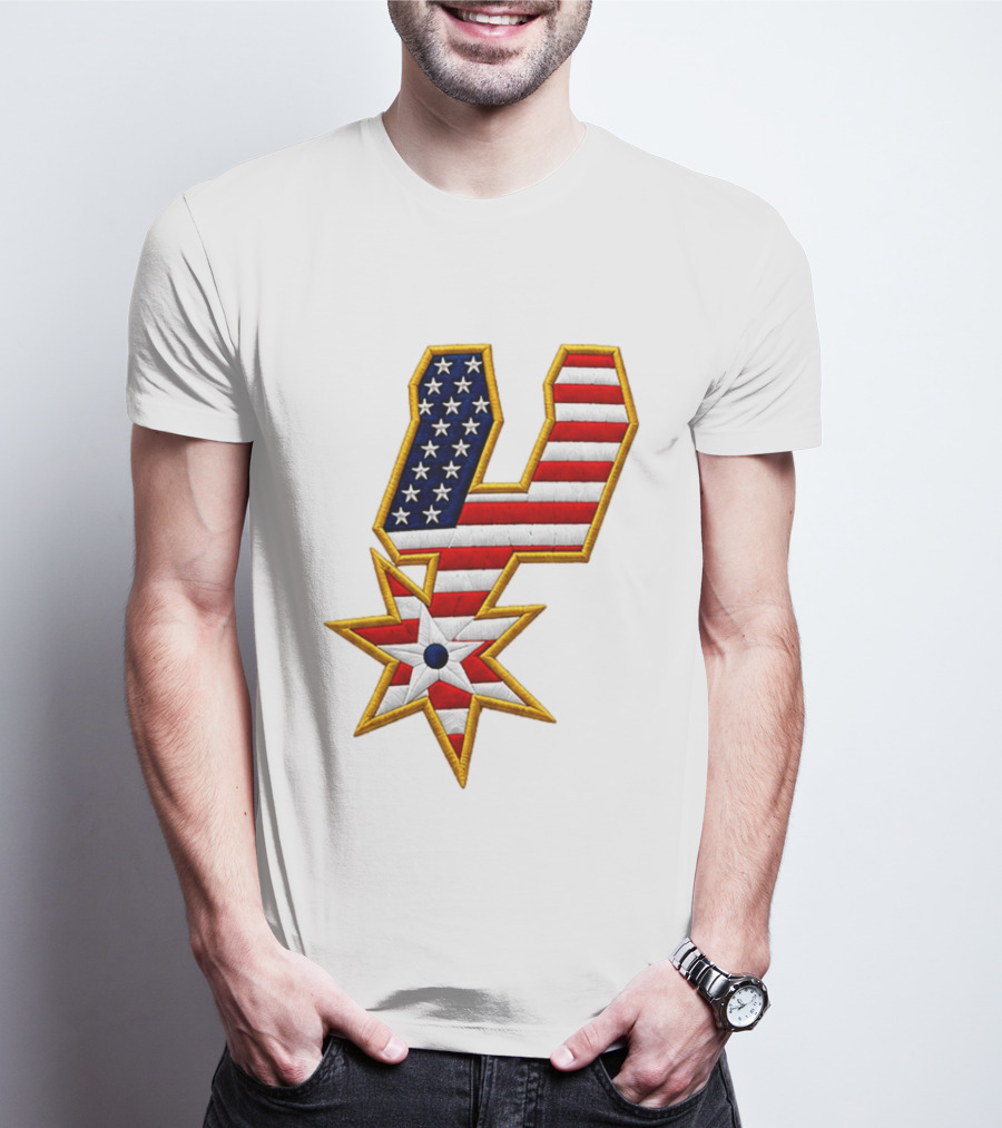 America 250th Anniversary Spurs Stars And Stripes T-Shirt