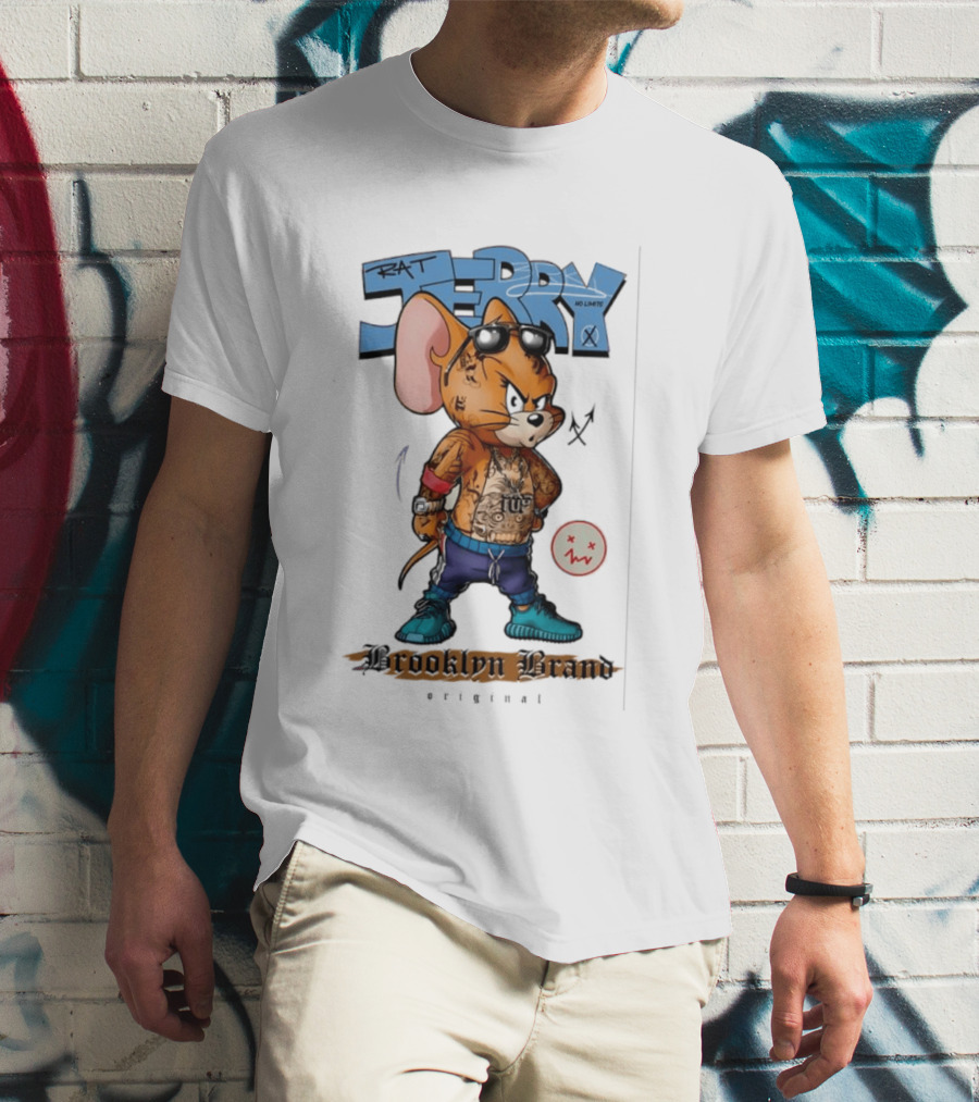 Rat Jerry No Limits Brooklyn Brand Original T-Shirt